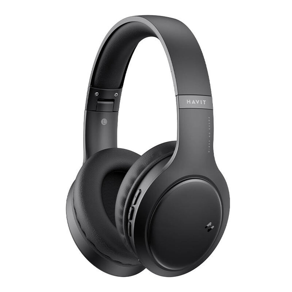 Handsfree Bluetooth HAVIT H633BT, Multipoint, A2DP, Schwarz