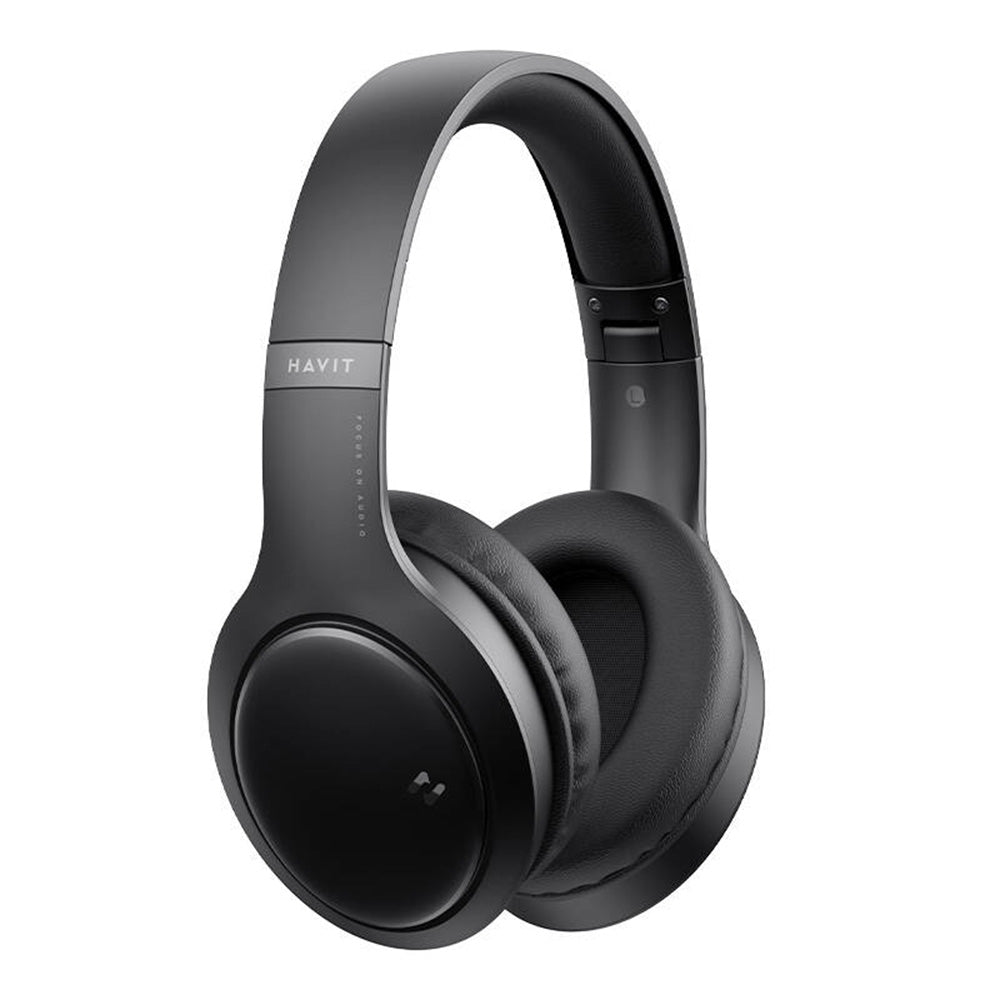 Handsfree Bluetooth HAVIT H633BT, Multipoint, A2DP, Schwarz