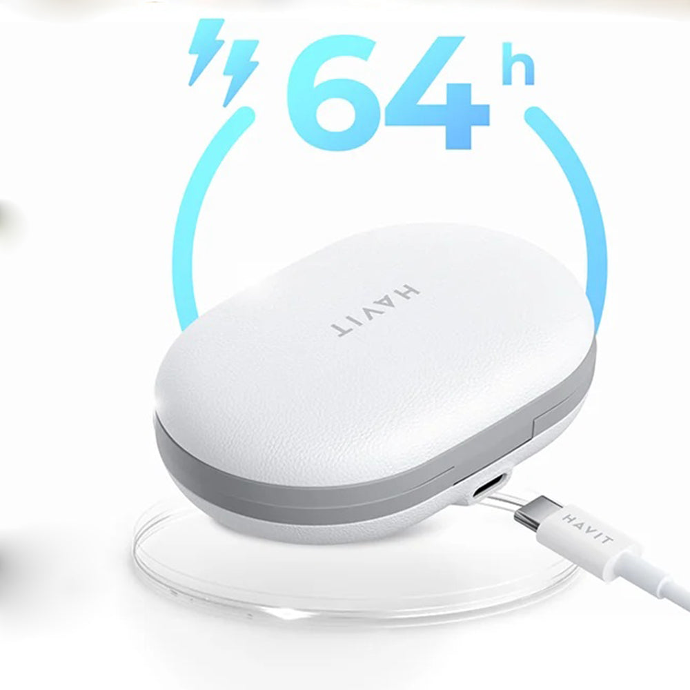 Handsfree Bluetooth HAVIT OWS915, TWS, Weiß