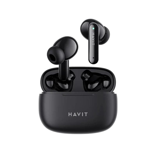 Handsfree Bluetooth HAVIT TW967 Pro, TWS, Schwarz