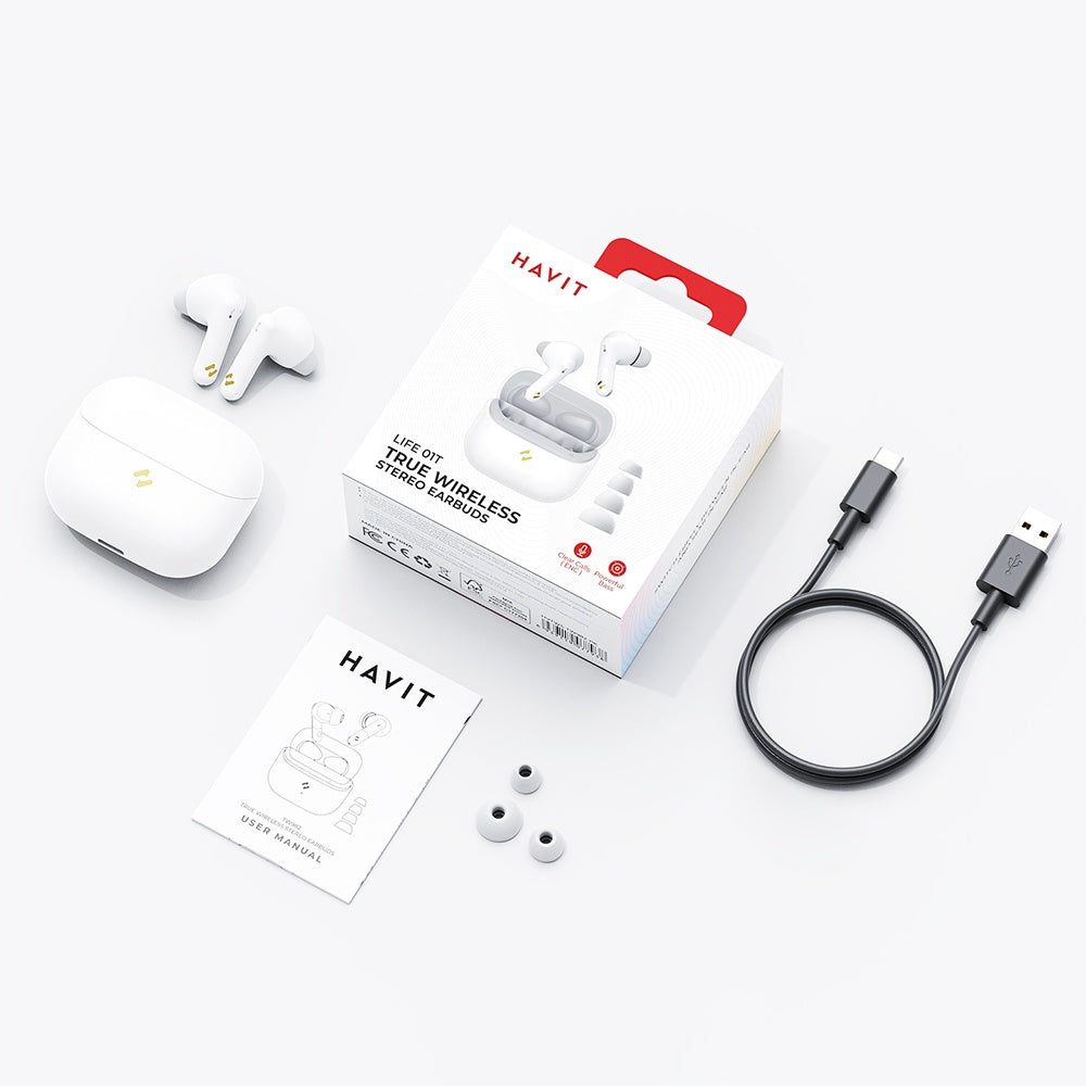 Handsfree Bluetooth HAVIT TW982, TWS, Vert