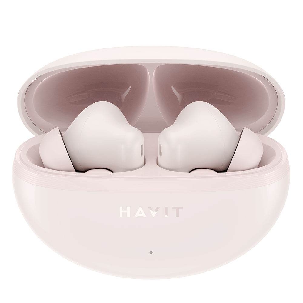 Auricolare Bluetooth HAVIT TW986, TWS, Rosa