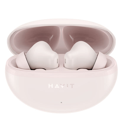 Auricolare Bluetooth HAVIT TW986, TWS, Rosa