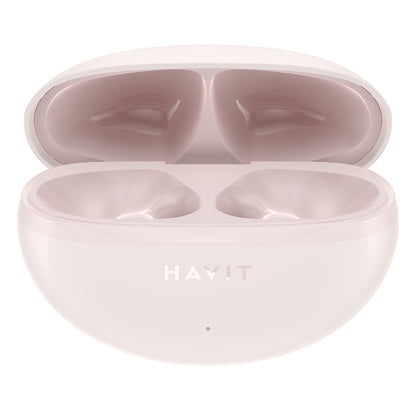 Auricolare Bluetooth HAVIT TW986, TWS, Rosa