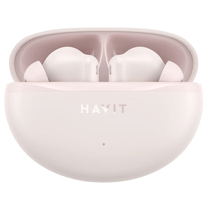 Auricolare Bluetooth HAVIT TW986, TWS, Rosa