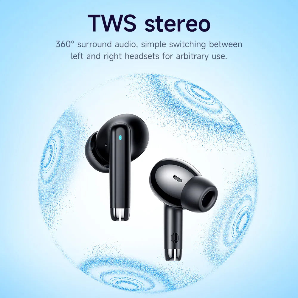 Auricolare Bluetooth HOCO EQ2, TWS, Nero