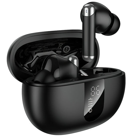 Auricolare Bluetooth HOCO EQ26, TWS, ANC, Nero