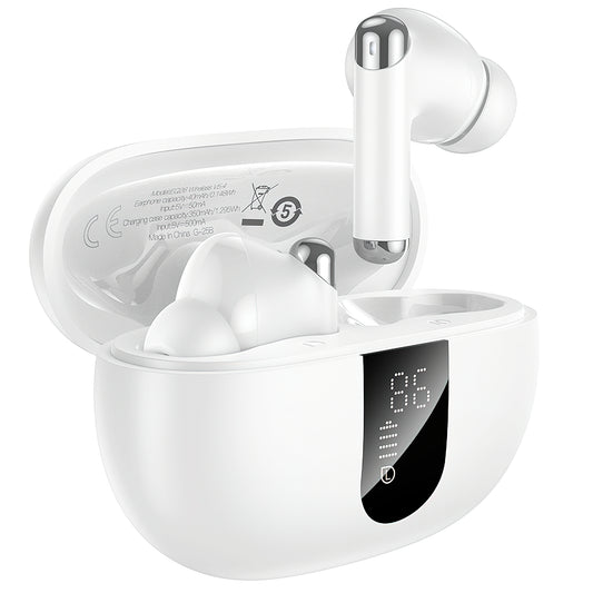 Auricolare Bluetooth HOCO EQ26, TWS, ANC, Bianco