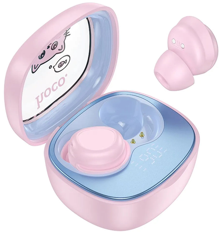 Auricolare Bluetooth HOCO EW111, TWS, Rosa