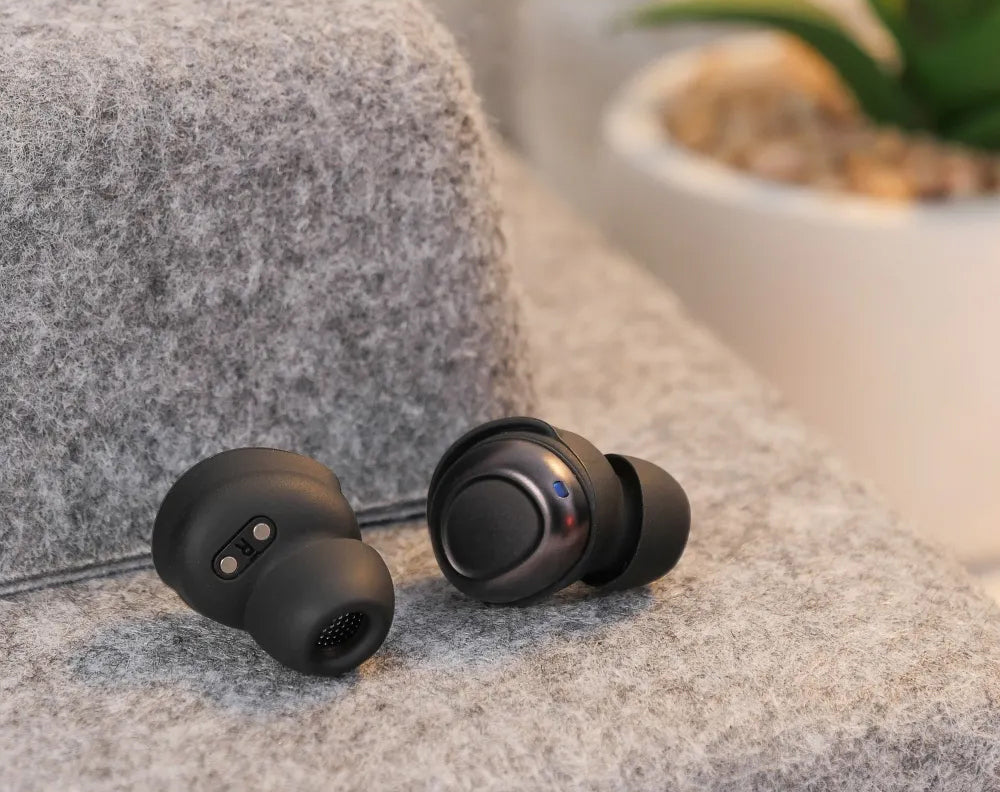 Handsfree Bluetooth HOCO EW200, TWS, Schwarz