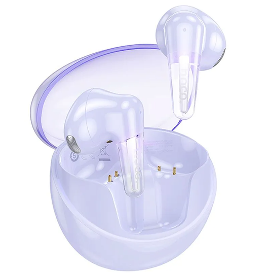 Kit mains libres Bluetooth HOCO EW202, TWS, Mauve