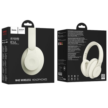 Handsfree Bluetooth HOCO W45, A2DP, Weiß