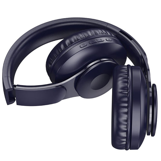 Kit mains libres Bluetooth HOCO W45, A2DP, Bleu