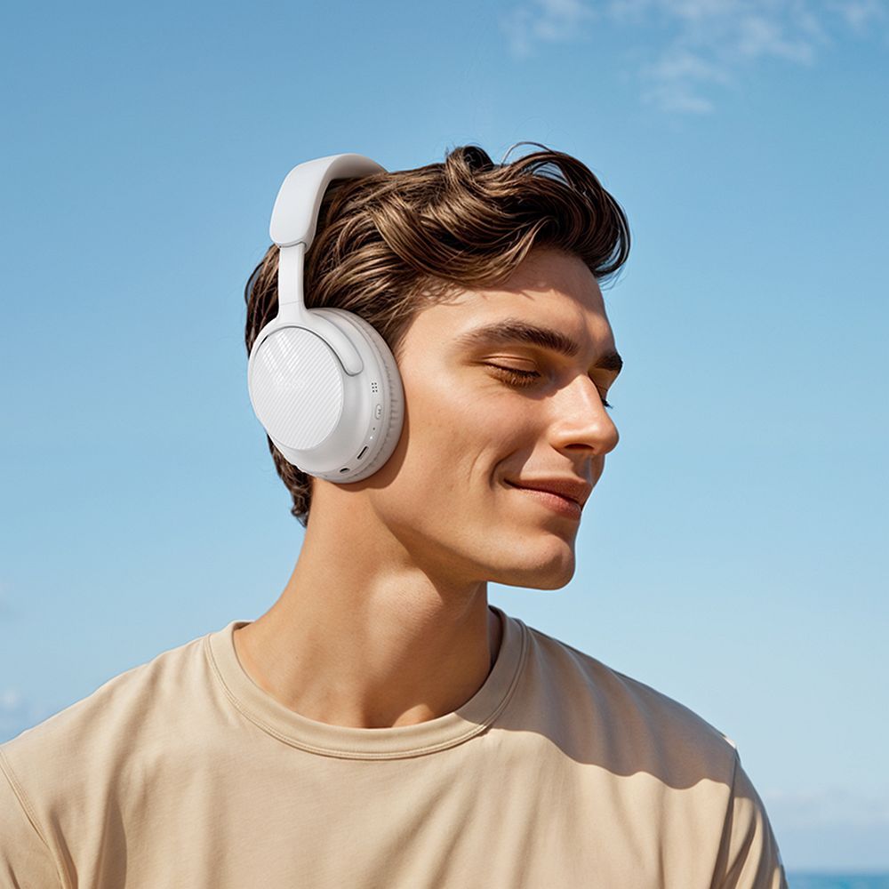 Kit mains libres Bluetooth HOCO W53, A2DP, Blanc