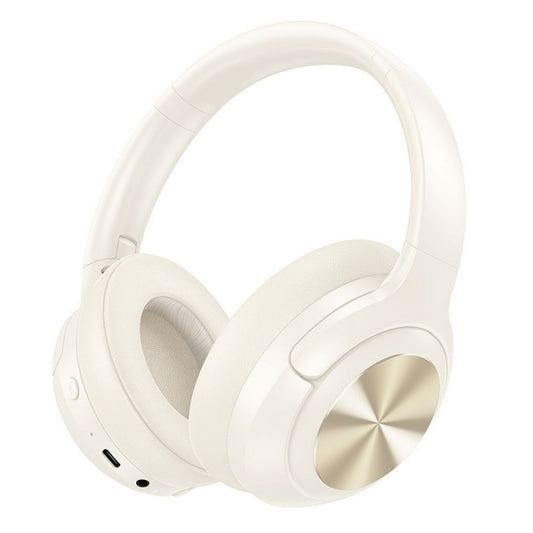 Kit mains libres Bluetooth HOCO W54, A2DP, ANC, Blanc, Reconditionné