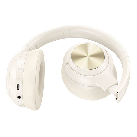Kit mains libres Bluetooth HOCO W54, A2DP, ANC, Blanc, Reconditionné