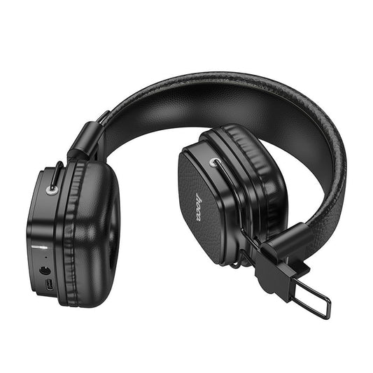 Kit mains libres Bluetooth HOCO W56, A2DP, Noir