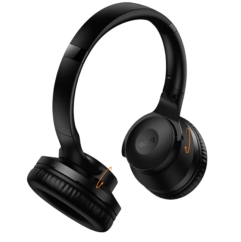 Handsfree Bluetooth HOCO W71, A2DP, Schwarz