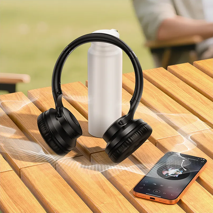 Handsfree Bluetooth HOCO W71, A2DP, Schwarz
