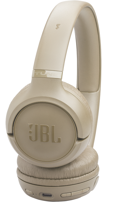 Kit mains libres Bluetooth JBL Tune 530BT, MultiPoint, A2DP, Beige JBLT530BTBEG