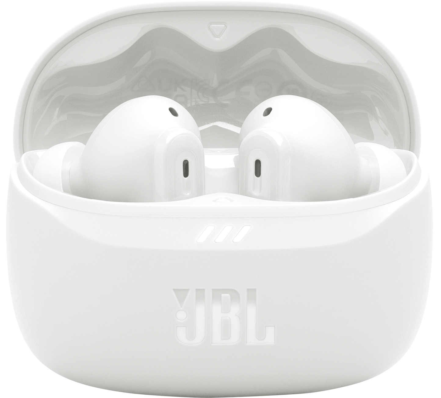 Bluetooth-Freisprecheinrichtung JBL Tune Beam 2, TWS, ANC, MultiPoint, Weiß JBLTBEAM2WHT