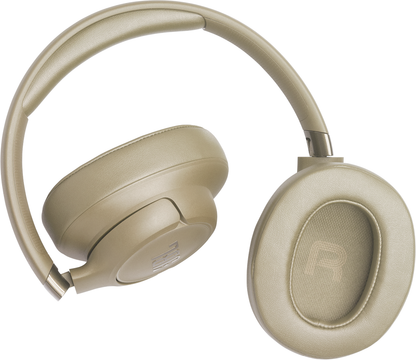 Kit mains libres Bluetooth JBL Tune 780NC, MultiPoint, A2DP, ANC, Beige JBLT780NCBEG