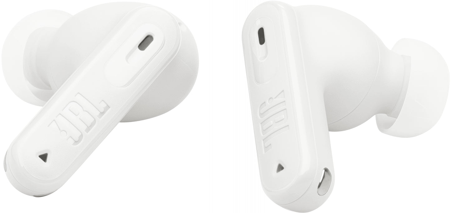 Bluetooth-Freisprecheinrichtung JBL Tune Beam 2, TWS, ANC, MultiPoint, Weiß JBLTBEAM2WHT