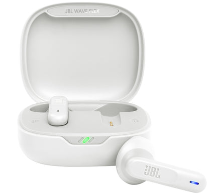Handsfree Bluetooth JBL Wave Flex, TWS, Multipoint, Weiß JBLWFLEXWHT