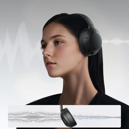 Kit mains libres Bluetooth Joyroom JR-JH2, A2DP, ANC, Noir