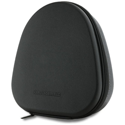 Bluetooth-Headset Karl Lagerfeld Saffiano Elongated, A2DP, ANC, Schwarz