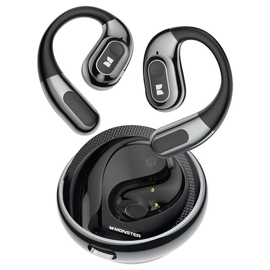 Freisprecheinrichtung Bluetooth Monster AC330 AI Übersetzung, TWS, Schwarz