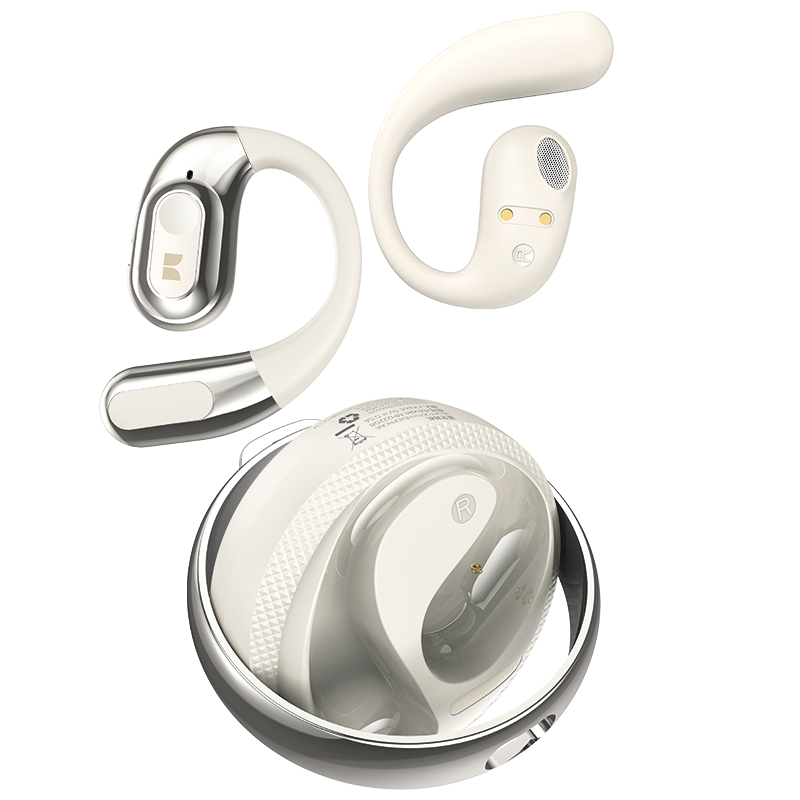 Kit mains libres Bluetooth Monster AC330 AI Traduction, TWS, Blanc