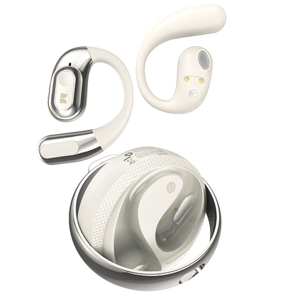 Kit mains libres Bluetooth Monster AC330 AI Traduction, TWS, Blanc