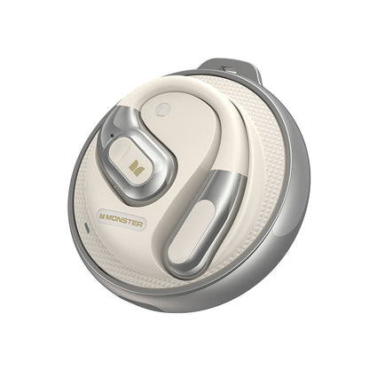 Kit mains libres Bluetooth Monster AC330 AI Traduction, TWS, Blanc