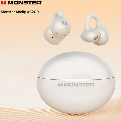 Bluetooth-Headset Monster AirClip AC200, TWS, Hellcreme