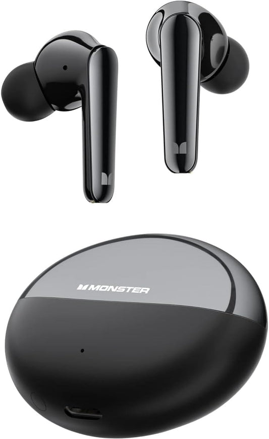 Bluetooth-Freisprecheinrichtung Monster N-Lite 203 AirLinks, TWS, Schwarz