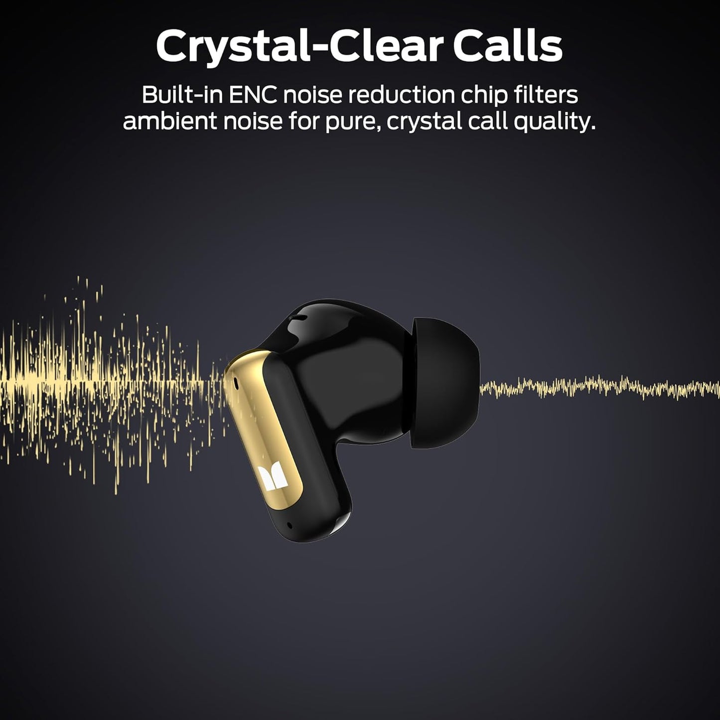 Kit mains libres Bluetooth Monster N-Lite 217, TWS, Blanc