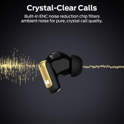 Bluetooth-Headset Monster N-Lite 217, TWS, Schwarz