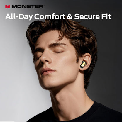 Bluetooth-Headset Monster N-Lite 217, TWS, Schwarz