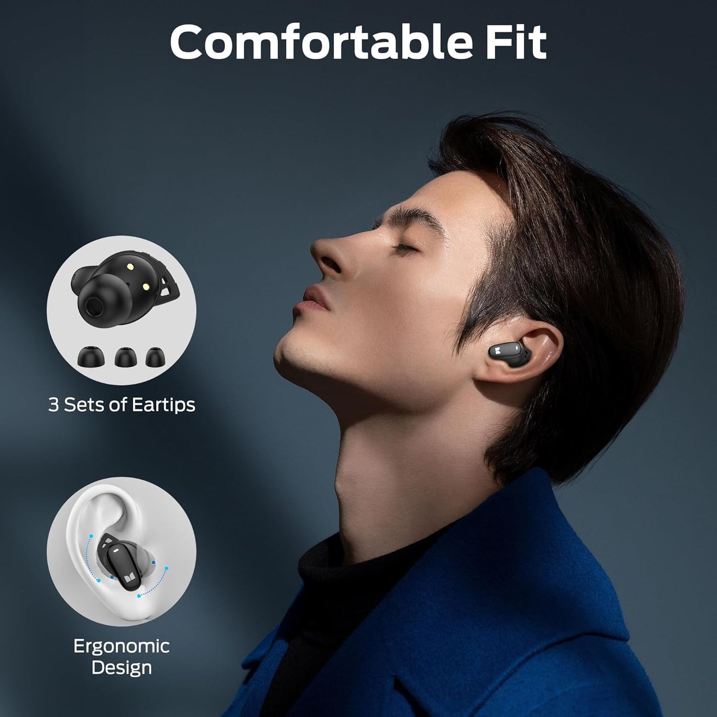 Handsfree Bluetooth Monster N-Lite 206, TWS, Nero