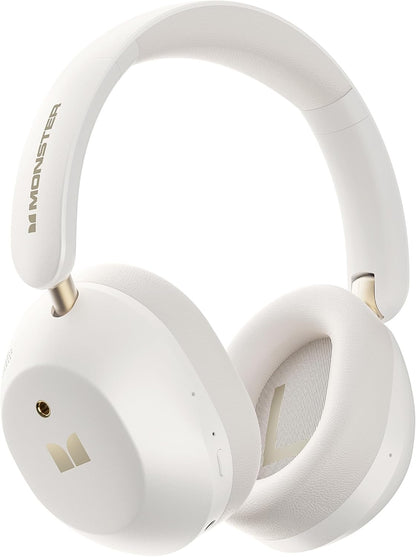 Bluetooth-Headset Monster Persona 6th, MultiPoint, A2DP, ANC, Weiß