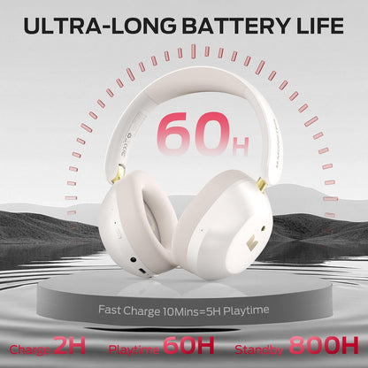 Bluetooth-Headset Monster Persona 6th, MultiPoint, A2DP, ANC, Weiß