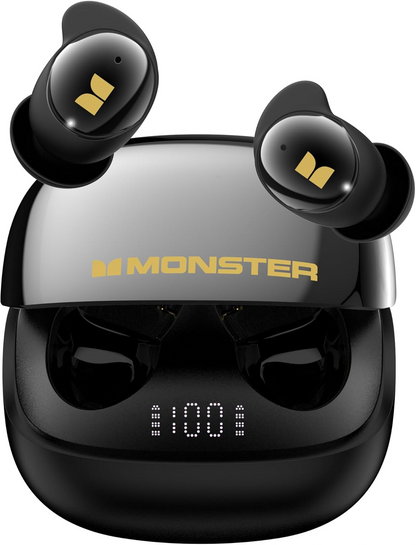 Casque Bluetooth Monster Sleep Ear200, TWS, ANC, Noir