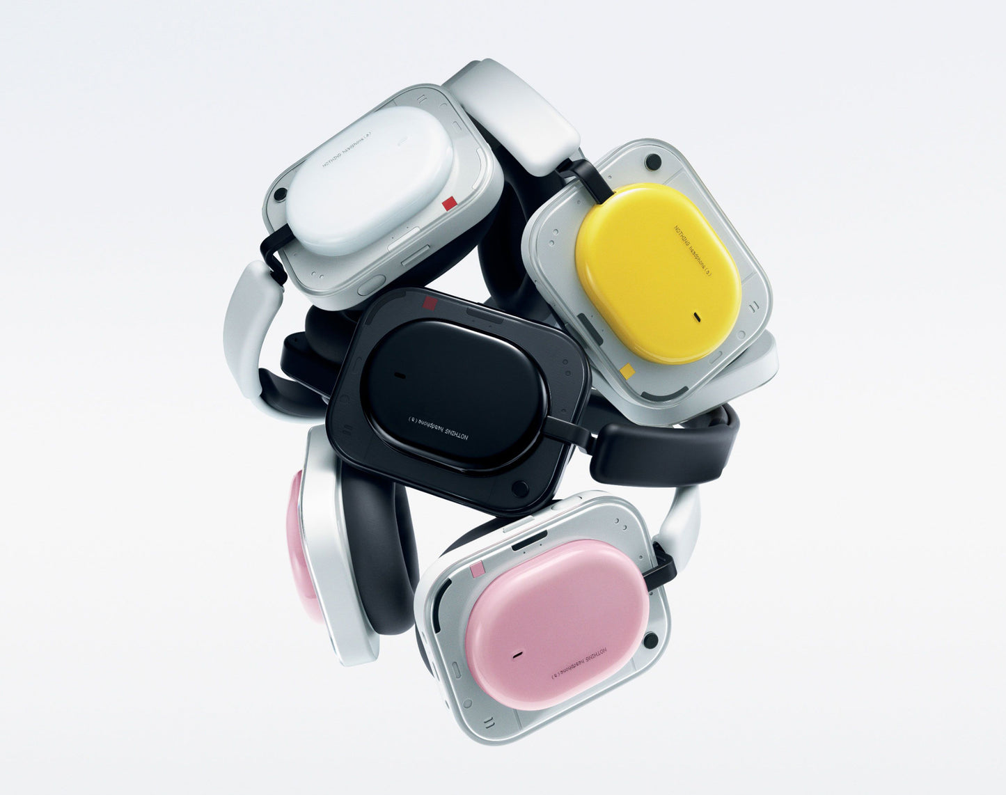 Handsfree Bluetooth Nothing Headphone (a), MultiPoint, A2DP, ANC, Schwarz