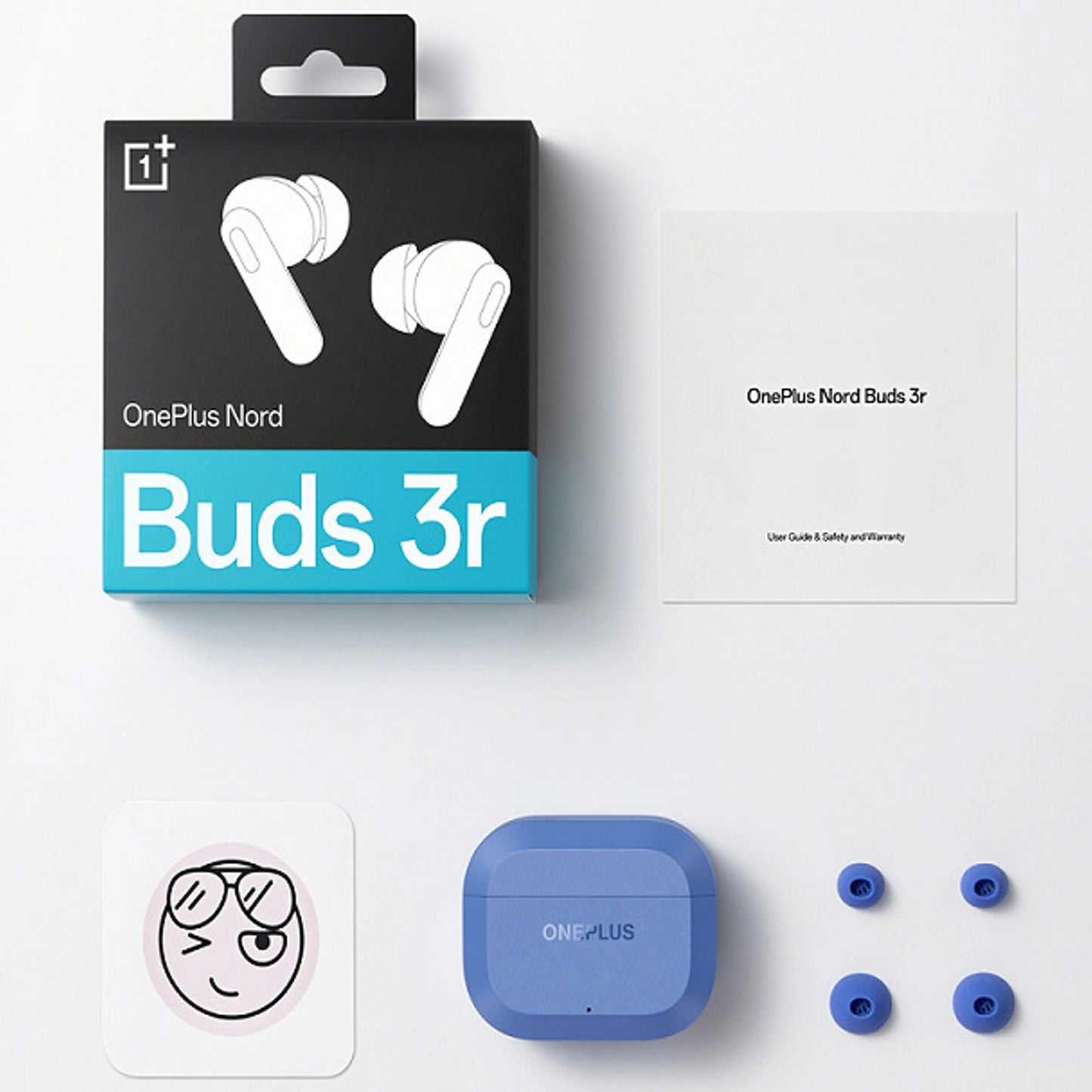 Handsfree Bluetooth OnePlus Nord Buds 3R, TWS, MultiPoint, Blau 5481159040