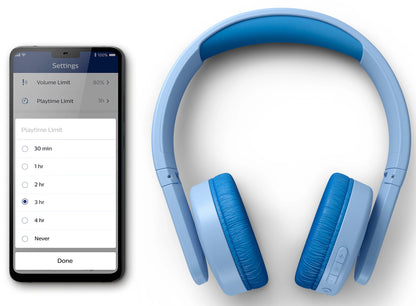 Handsfree Bluetooth Philips Kids, A2DP, Blau TAK4206BL/00
