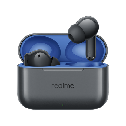 Auricolari Bluetooth Realme Buds T200, TWS, ANC, MultiPoint, Grigio