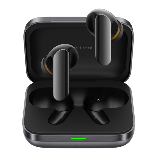 Kit mains libres Bluetooth Realme Buds Air7 Pro, TWS, ANC, MultiPoint, Gris