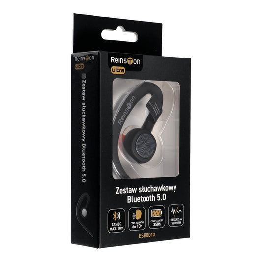 Bluetooth-Freisprecheinrichtung Reinston ESB001X, MultiPoint, A2DP, Schwarz