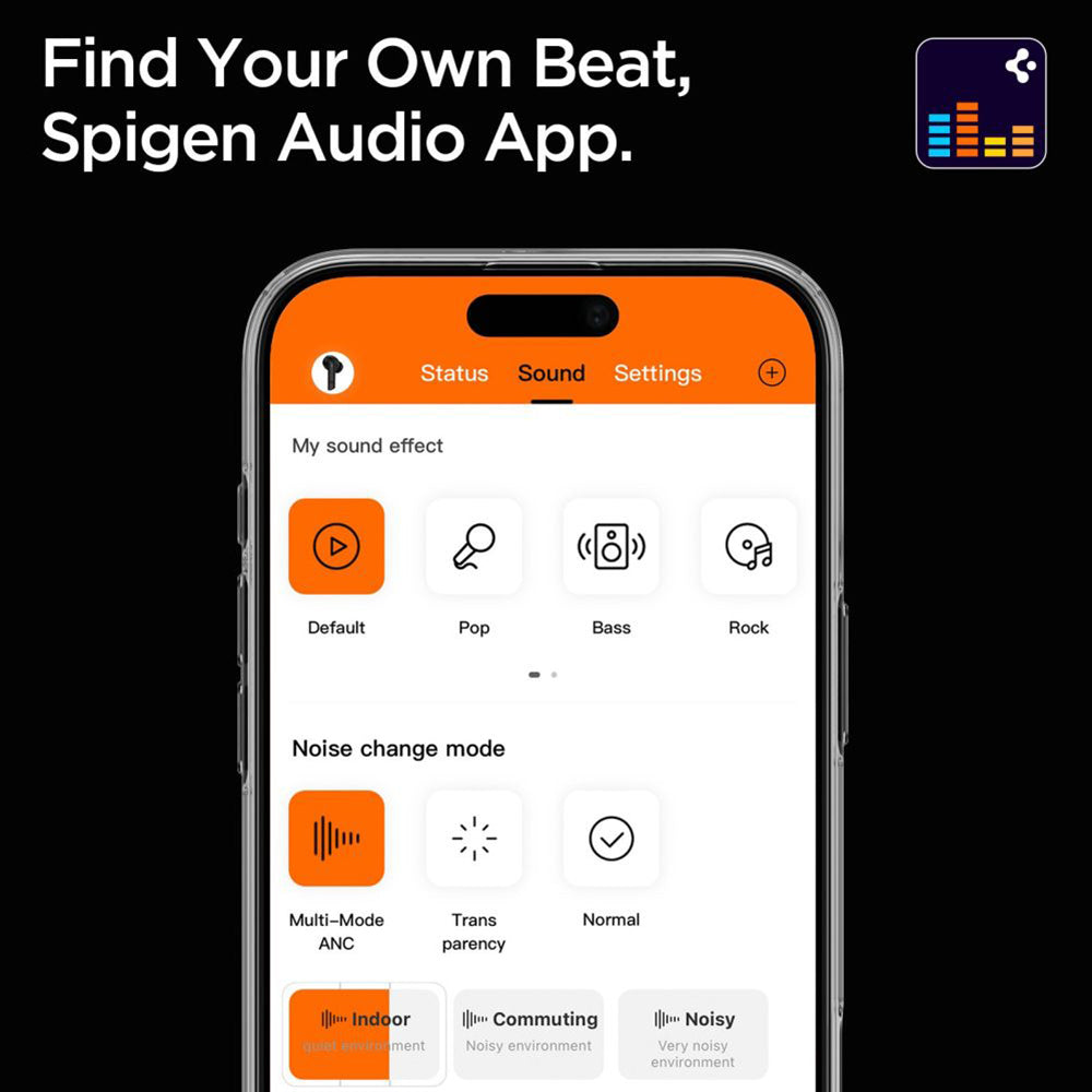 Kit mains libres Bluetooth Spigen SA2402, TWS, ANC, Blanc
